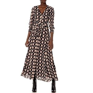 NICHOLAS Noura 100% Silk Maxi Dress, NEW